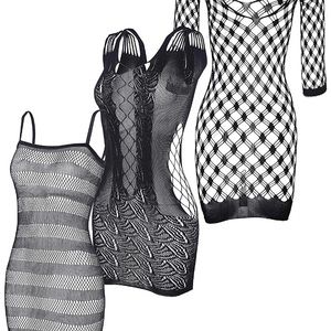 Fishnet dresses